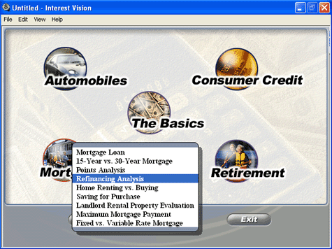 Interest Vision Financial Calculator
