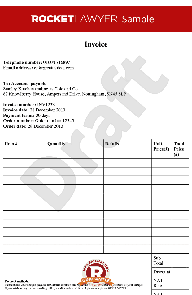 Invoice Template - Free Invoice Template - Create an Invoice Template Invoice Template - Free Invoice Template - Create an Invoice Template