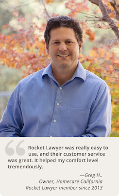 rocket lawyer customer