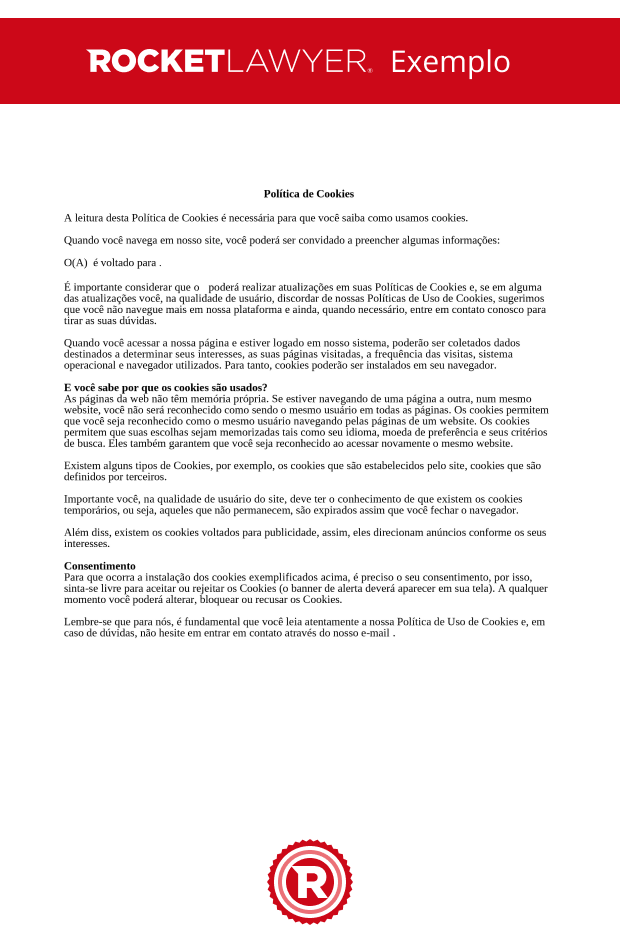 Política de Uso de Cookies