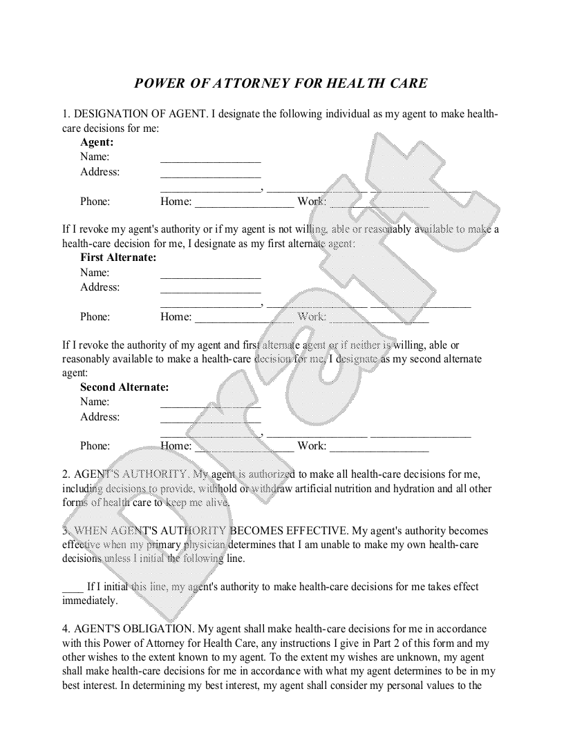 Free Maine Healthcare Power of Attorney | Rocket Lawyer