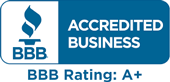 Better Business Bureau A+ rating