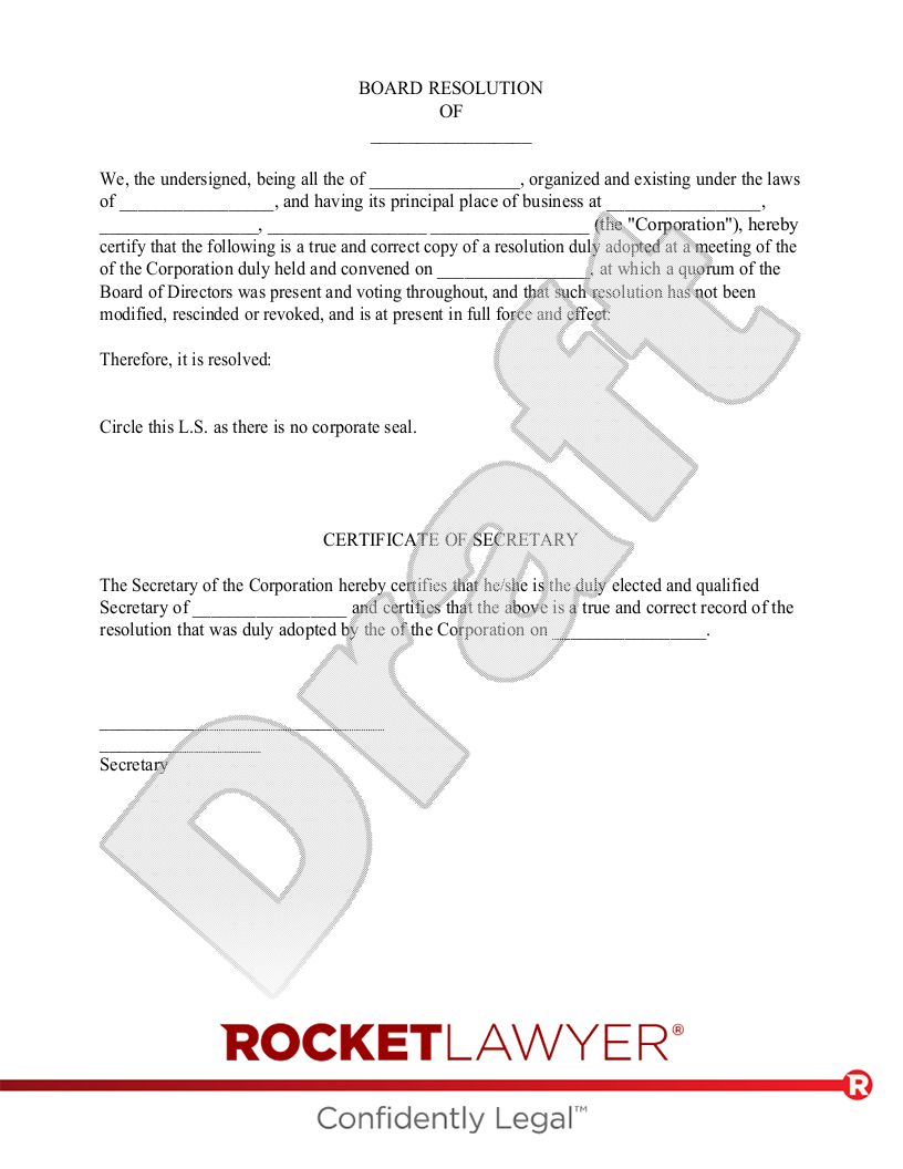 Parliamentary Resolution Format