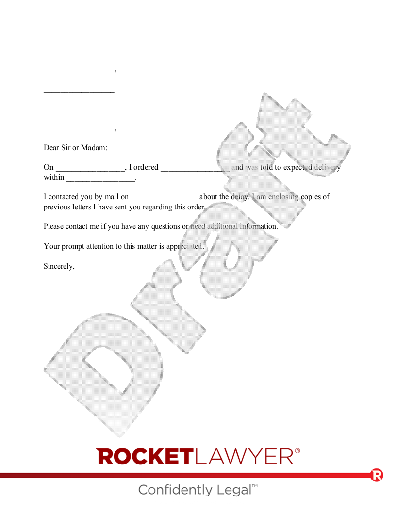 Demand for Delivery document preview