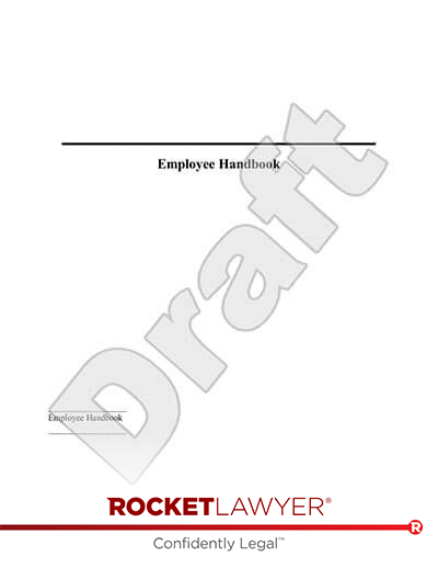 Employee Handbook document preview