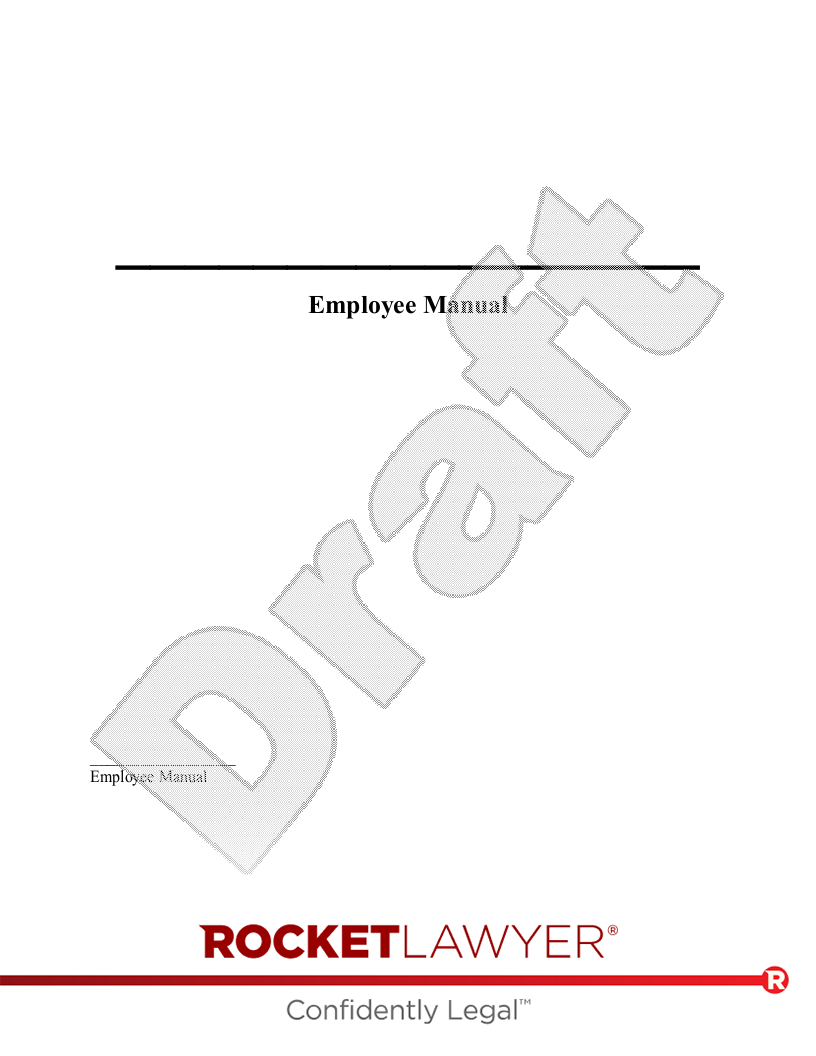 Employee Manual document preview