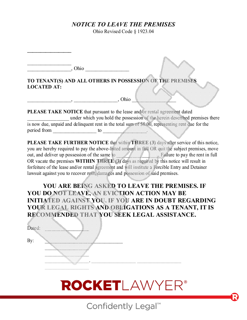 Free New York Eviction Notice Forms