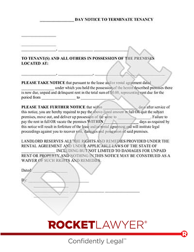 Eviction Notice document preview