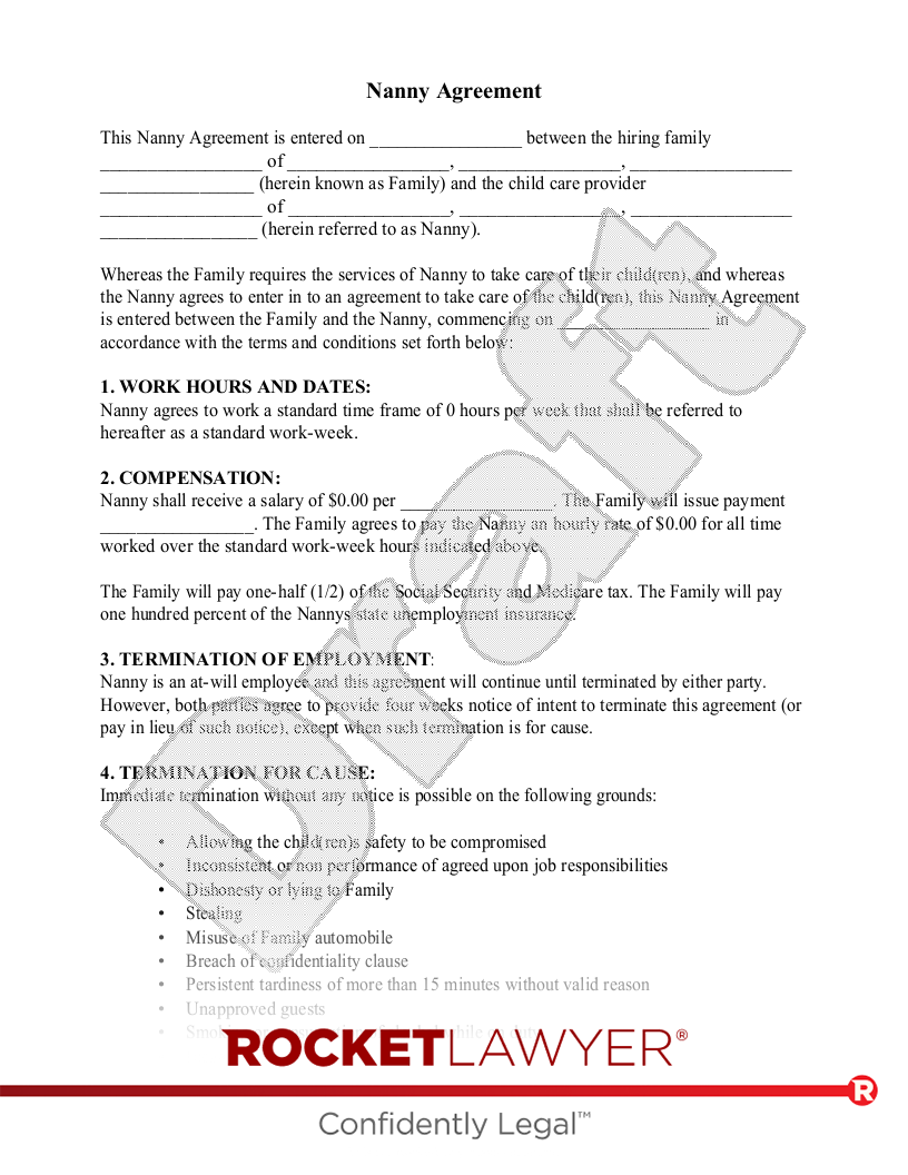 Free Employment Contract Template & FAQs - Rocket Lawyer