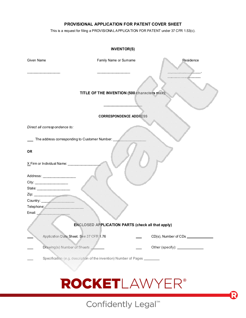 assignment for patent application