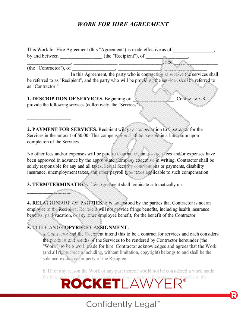 Free Accounting Retainer Agreement Template