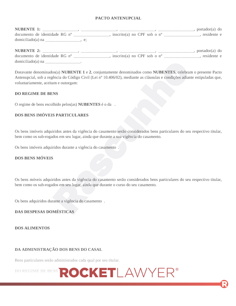 Acordo Extrajudicial Visualização do documento