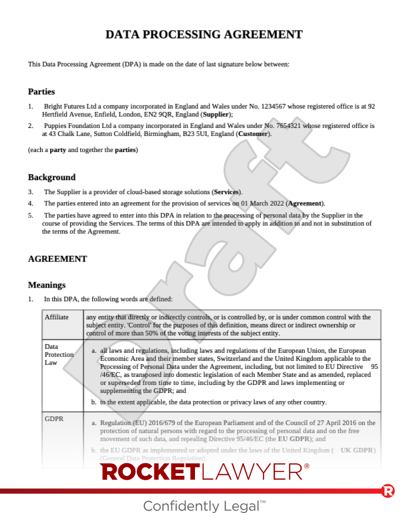 Data Processing Agreement _ Data sharing agreements – CRLKS