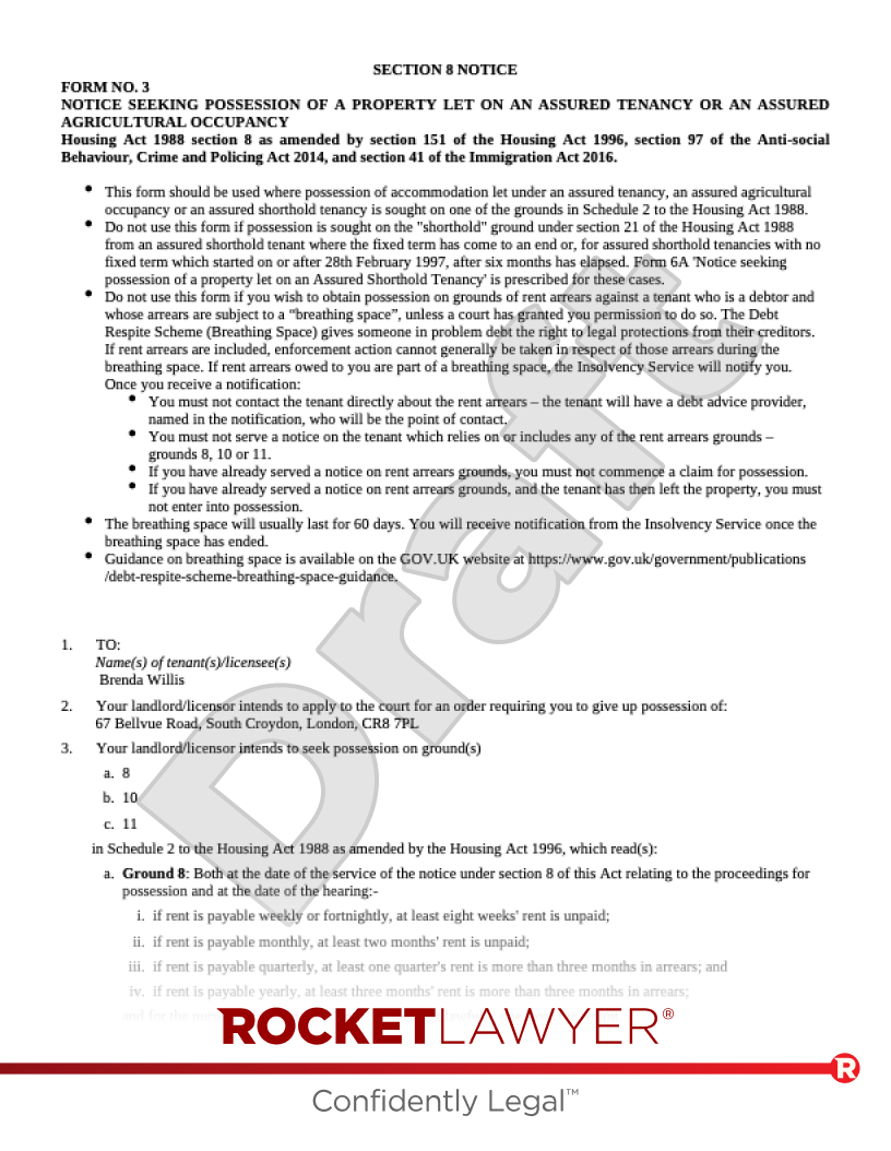 What Is A Section 21 Eviction Notice