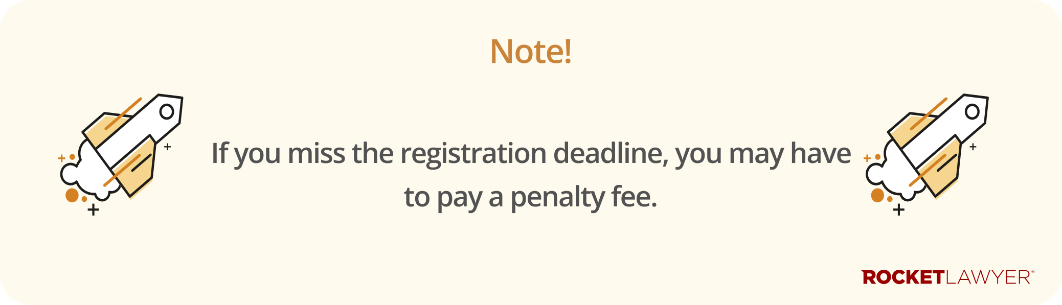 Infographic highlighting the importance of meeting the HMRC registration deadline as a sole trader