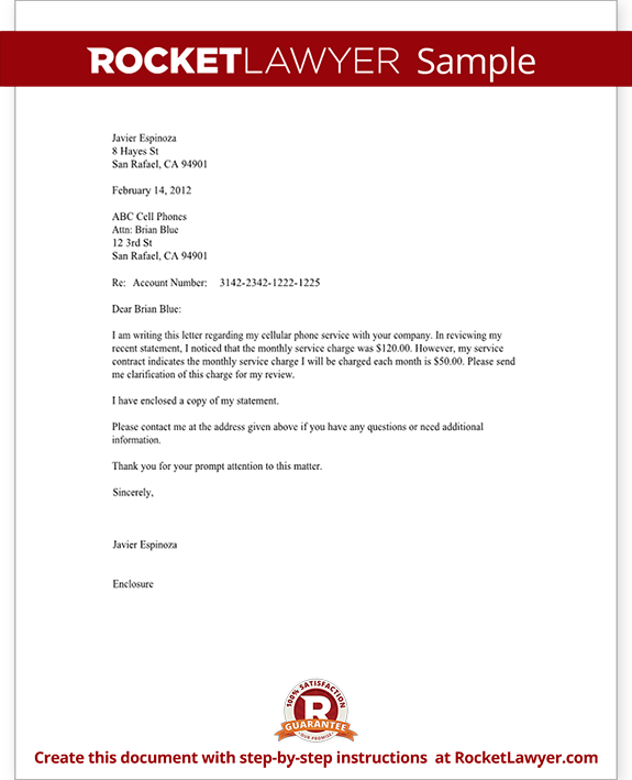 Sample Cell Phone Inquiry Letter Sample Cell Phone Inquiry Letter