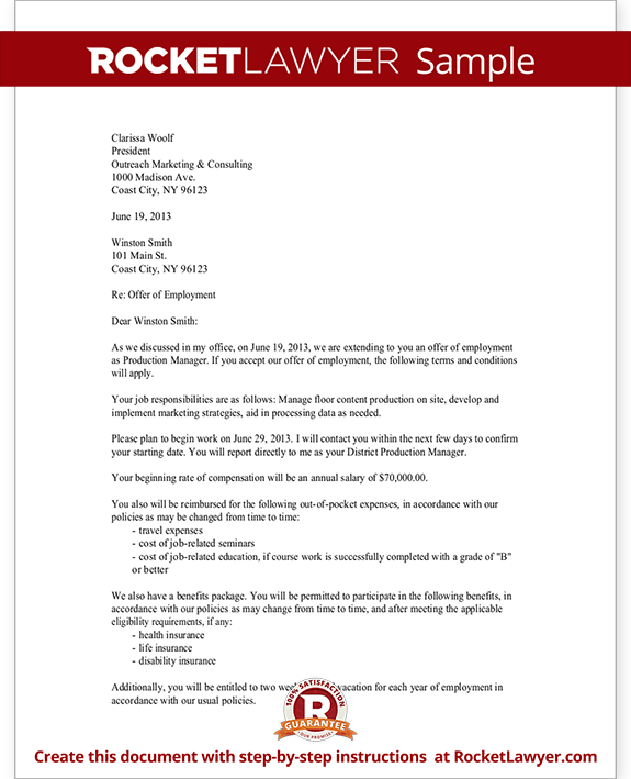 Sample Employment Confirmation Letter Sample Employment Confirmation Letter