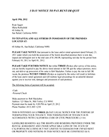 free landlord documents