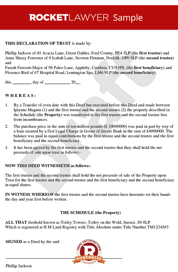 declaration-of-trust-tenants-in-common-agreement-deed-of-trust