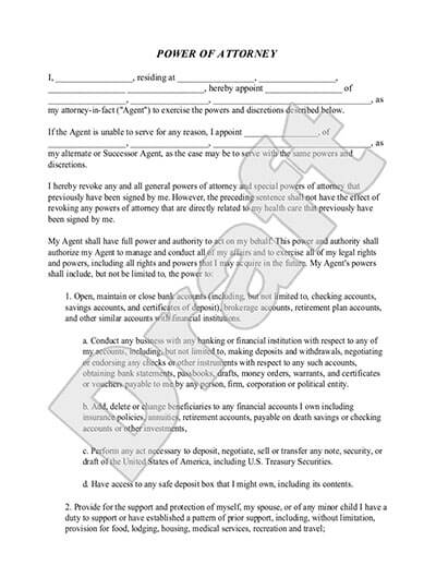 Template For Power Of Attorney Letter from www.rocketlawyer.com