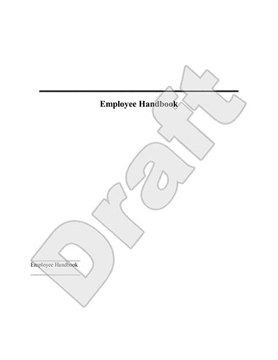 sample employee handbooks