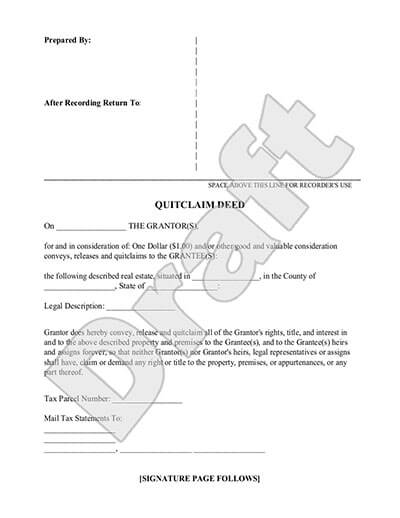 warranty deed form amazon com adams quitclaim deed forms and quit claim deed form nevada