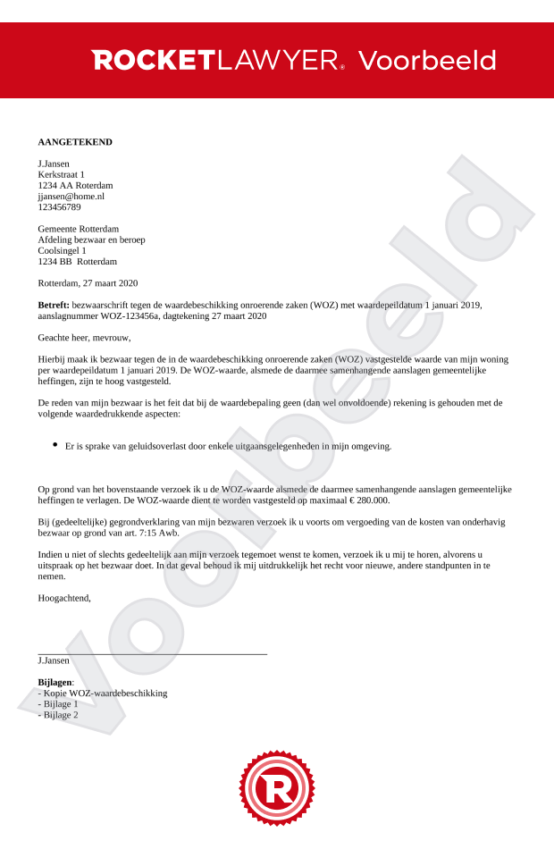 Voorbeeld Bezwaarschrift Gemeente  Sexiz Pix