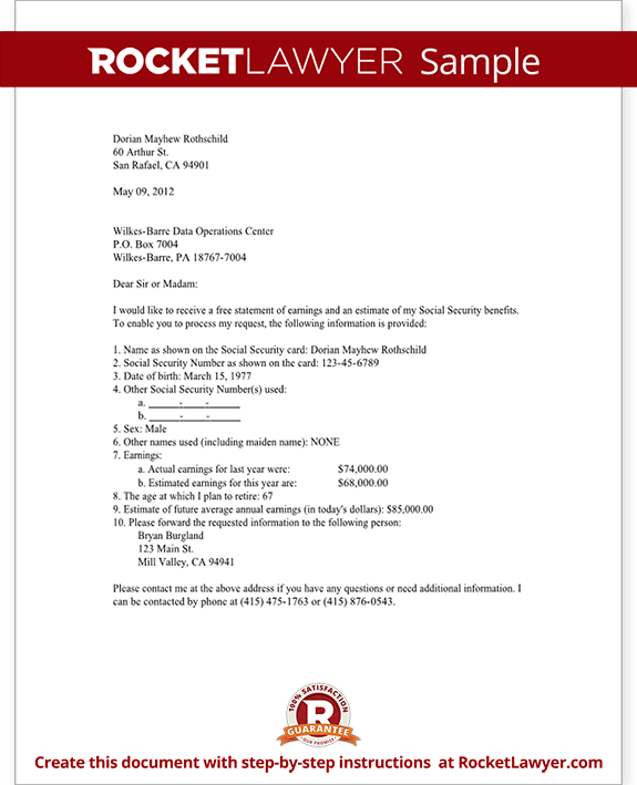 letter for social sample security employer Security Letter Benefits Social Letter SS Benefits letter for social sample security employer Security Letter Benefits Social Letter SS Benefits