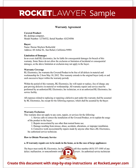 Free Warranty Template Excel Templates free-warranty-template-excel-templates